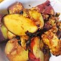 まいあみちゃん's cooksnap of when they made サツマイモとりんごのほっこり蒸し☆.