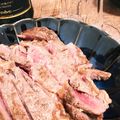 れったん♡♡'s cooksnap of when they made 超！厚切りステーキの焼き方.