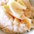 ぐでたまパン's cooksnap of when they made 麺つゆで簡単！タケノコご飯.