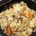 YUKIKI☆'s cooksnap of when they made 斬新！椎茸の軸と京あげの炊き込みご飯.
