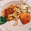 chokolin's cooksnap of when they made 薄切ラム肉のマリネ焼き.