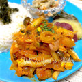 YUH♡ママ's cooksnap of when they made 厚揚げとシメジのミートソース炒め☆.