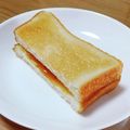 ＊なぁ＊'s cooksnap of when they made ホットピーナッツクリームサンド.