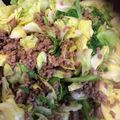 やーしー's cooksnap of when they made キャベツと挽肉の中華風味噌炒め.