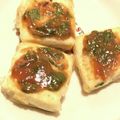 ♡ハムスター＆柴犬♪'s cooksnap of when they made 大葉味噌の厚揚げチーズ焼き.