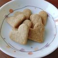 つのみのレシピ帖's cooksnap of when they made 米粉の塩きなこクッキー.
