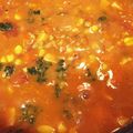 ぽぽりん's cooksnap of when they made シンプルベジ☆そばのミネストローネ.