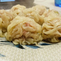 Maruchina's cooksnap of when they made 楽々焼売☆混ぜて皮を乗せるだけ.
