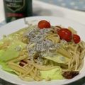 クックMEV2SX☆'s cooksnap of when they made 春キャベツとシラスの色々パスタ.