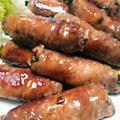 DORA＊DORA's cooksnap of when they made ニラの豚肉巻き 南蛮ソース炒め.
