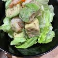 ＊ono＊'s cooksnap of when they made アボカドと海老の胡麻マヨサラダ.