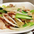 クックMI445J☆'s cooksnap of when they made 豚肉ともやし小松菜の和風炒め.