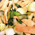 なーなちゃん's cooksnap of when they made 青梗菜と高野豆腐の中華炒め.