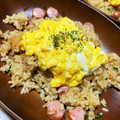 Hiropy22's cooksnap of when they made 簡単！ ウインナーと卵のバター醤油ごはん.