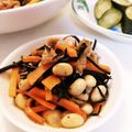 クックE662AA☆'s cooksnap of when they made ひじきと人参油揚げの大豆煮.