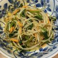 まめ郎's cooksnap of when they made 菜の花とえのき・人参の辛子味噌あえ♪.