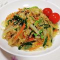 そられも's cooksnap of when they made 簡単本格ピリっと甘辛チャプチェ.