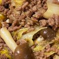 ほおこ♪'s cooksnap of when they made 誰でも出来る！豚ひき肉と白菜のあんかけ丼.