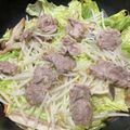 クックM6DK2O☆'s cooksnap of when they made ラム肉のジンギスカン風.