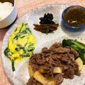 彩祐庵's cooksnap of when they made 牛肉とカブの葉のオイスターソース炒め.