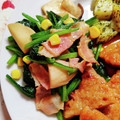 ｻﾞ・ワンピース's cooksnap of when they made ほうれん草とエリンギのバター炒め.