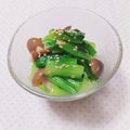 まあまま☆0403's cooksnap of when they made 小松菜としめじの和物.