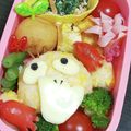 ＊ゆあゆめ＊'s cooksnap of when they made コダックとヤドンの仲良し弁当★.
