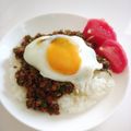 ぱるむーな's cooksnap of when they made ピーマンガパオライス.