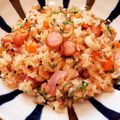あーこ姐's cooksnap of when they made ある物で☆和風チャーハン！.