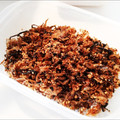 ぷにぷに～mama's cooksnap of when they made かみかみふりかけ【学校給食】.