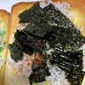 67luna's cooksnap of when they made おうちカフェ♪しらすトースト.