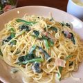 ismrtk's cooksnap of when they made 絶品！アーモンドミルクでカルボナーラ.