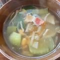 napsan's cooksnap of when they made 切干大根とお豆のヘルシースープ.
