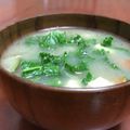 Superlittleboo's cooksnap of when they made ケール味噌汁.