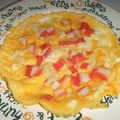 きらり流れ星's cooksnap of when they made ふわふわオープンオムレツ キッシュ風.