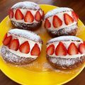 バズッティ♬'s cooksnap of when they made ヨーグルトクリームのマリトッツォ.