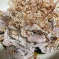 snow012's cooksnap of when they made しゃぶしゃぶ肉でほうれん草の温サラダ.