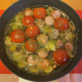 ヴィーナスけい's cooksnap of when they made 簡単♪シーフードとプチトマトのアヒージョ.