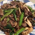 miiko大好き's cooksnap of when they made 小松菜と牛肩のオイスターソース炒め。.