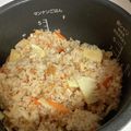 クックW4E3OB☆'s cooksnap of when they made 筍の炊き込みご飯.