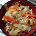 つえちょん's cooksnap of when they made 麺つゆで！簡単！吉○家風牛丼.