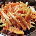 ☆トコ☆'s cooksnap of when they made 使い切る【大根の皮と干しえびのキンピラ】.