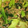 dentalako's cooksnap of when they made 小松菜とじゃこの中華風あえもの.