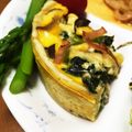 水玉ぱじゃま's cooksnap of when they made 季節のキッシュ（生クリームなし）18cm.