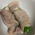 TSUKURUBE's cooksnap of when they made 【お弁当】スナップえんどうの肉巻き.