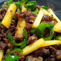 クレちゃん's cooksnap of when they made 簡単*牛肉の佃煮炒め.