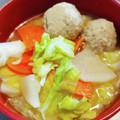 moeoke's cooksnap of when they made 簡単美味♪柔らかふわふわな鰯のつみれ汁♡.