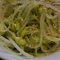 ゆみまろん's cooksnap of when they made 大豆もやしのナムル.
