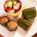 クックNLITUD☆'s cooksnap of when they made ずぼらの簡単崩れないピーマンの肉詰め.