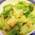 CarmenKoni's cooksnap of when they made 5分レシピ★厚揚げとキャベツ炒め.
